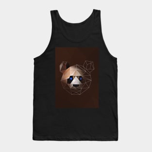 Low Poly Panda Harmony Tank Top